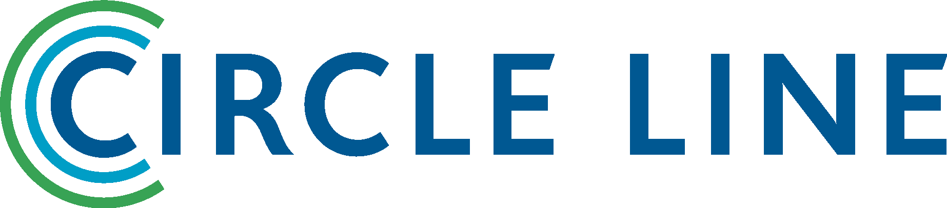 Circle Line Logo Vector Logo